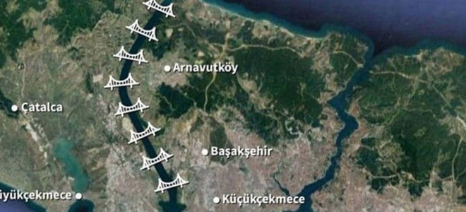 Kanal İstanbul için bilirkişi raporu Danıştay’a sunuldu