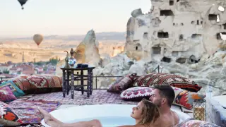 Kapadokya'nın ünlü oteli icraya düştü