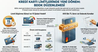  Kart limitleri için bankalara 15 Şubat talimatı