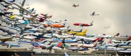 Kasım'da hava trafiği arttı