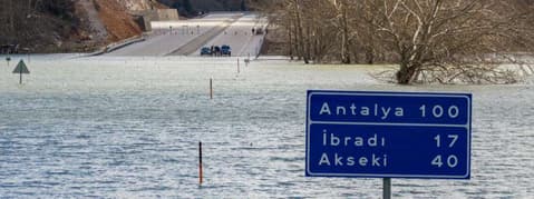 KGM'den Antalya-Derebucak yolu için göl sahası iddialarına yanıt