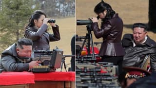 Kim Jong Un üst düzey yetkililere keskin nişancı tüfeği hediye etti