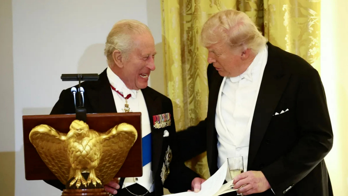 Kral Charles’tan Trump’a: Biz olmasaydık şu an Fransızca konuşuyor olurdunuz