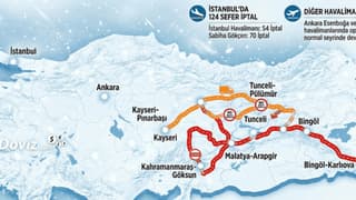 Kritik yollar trafiğe kapatıldı: İşte son yol durumu