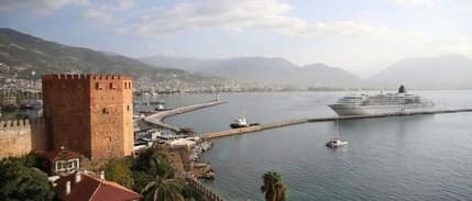 Kruvaziyer turizminde Türkiye'deki en işlek limanlar belli oldu