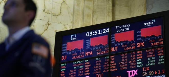 Küresel piyasalarda, resesyon endişesi yeni haftaya taşındı