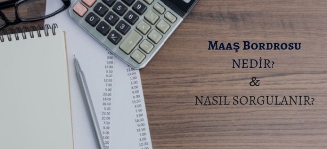 Maaş Bordrosu Nedir? Nasıl Sorgulanır?