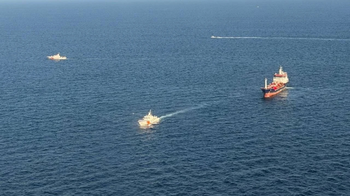 Marmara'da batan geminin yeri tespit edildi