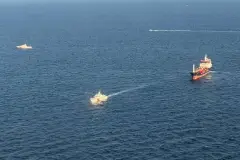 Marmara'da batan geminin yeri tespit edildi