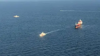 Marmara'da batan geminin yeri tespit edildi