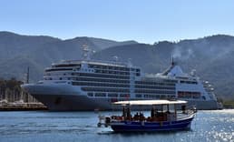Marmaris'e sezonun ilk kruvaziyeri geldi