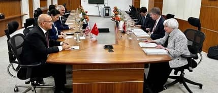 Şimşek ve Erkan’dan 'Körfez turu' öncesi Yellen ile görüşme