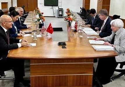 Şimşek ve Erkan’dan 'Körfez turu' öncesi Yellen ile görüşme