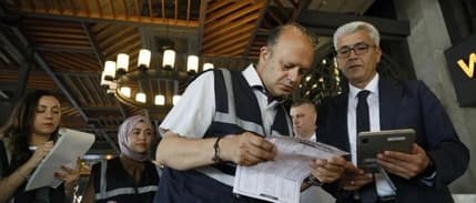 Menülerinde Türk lirası ibaresi olmayan işletmeye ceza