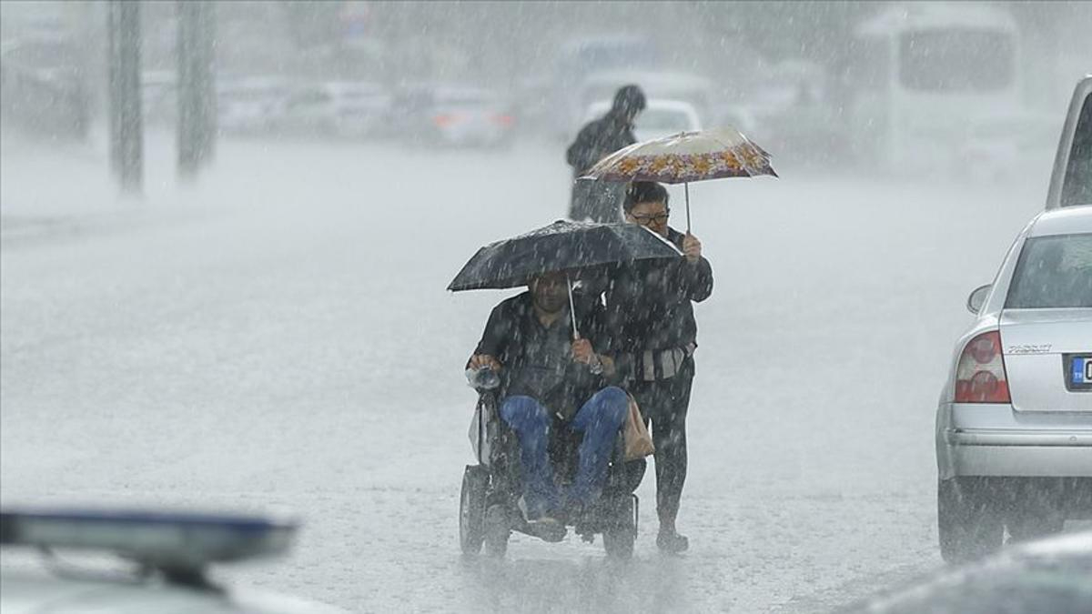 Meteoroloji'den 19 il için sarı ve turuncu kodlu uyarı
