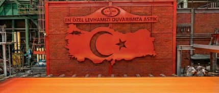 Milli uçak gemisi projesinin çelik ihtiyacı Erdemir'den