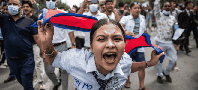 Nepal'de 'Z Kuşağı eylemcileri' verdikleri desteği geri çekiyor