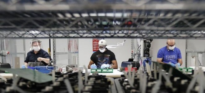 New York Fed imalat endeksi nisanda daralmanın sürdüğüne işaret etti