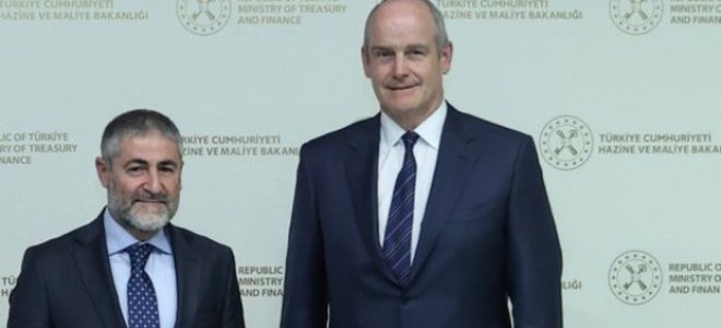 Nureddin Nebati, Alibaba Grup Başkanı Evans ile görüştü