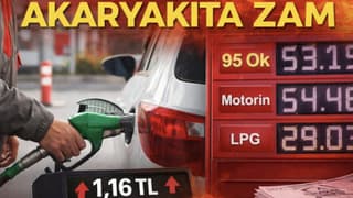 ÖTV artışı sonrası benzin ve motorin fiyatları güncellendi