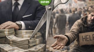 Oxfam: Zengin ile fakir arasındaki makas siyasi tehdit oluşturuyor