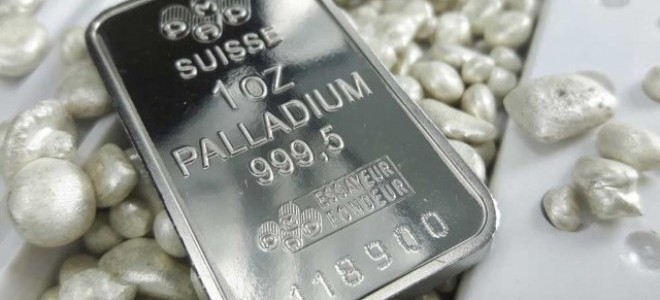 Paladyum tedarik endişeleriyle rekor yükseldi