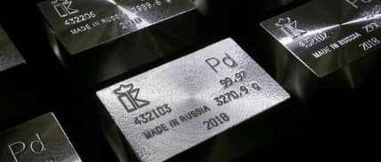 Paladyum yüzde 1.0’den çok düştü, altın 1,300 doların altında