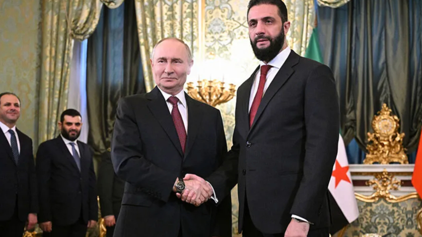 Putin ve Şara'dan telefon görüşmesi
