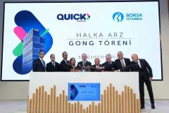 Quick Sigorta payları 76,60 TL fiyatla borsaya 'merhaba' dedi