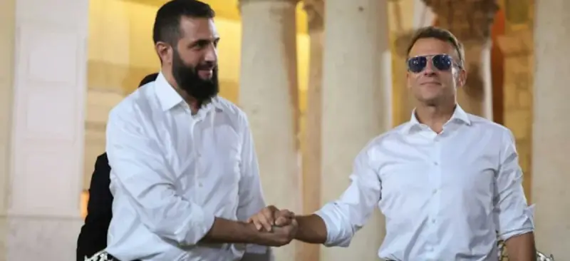 Şam'da Macron'un otelinin yakınında patlama meydana geldi