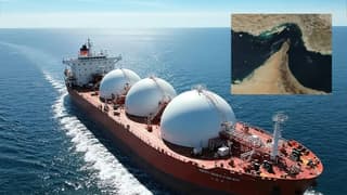 Savaş sonrası Hürmüz Boğazı'nda ilk LNG tankeri hareketi
