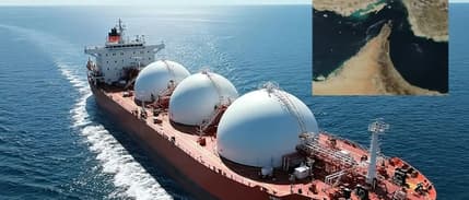 Savaş sonrası Hürmüz Boğazı'nda ilk LNG tankeri hareketi