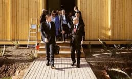 Şimşek, Almanya Maliye Bakanı Lindner ile bir araya geldi