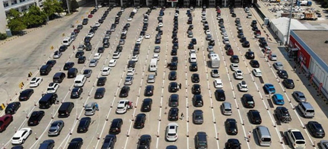 Sınır kapılarından 5 yılda 47 milyon araç giriş çıkış yaptı