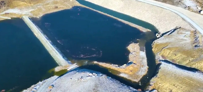 Sivas'taki Ulaş Baharözü Barajı'nda su tutuldu