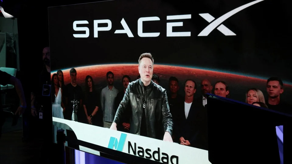 SpaceX hisselerinde üç günlük ralli sonlandı
