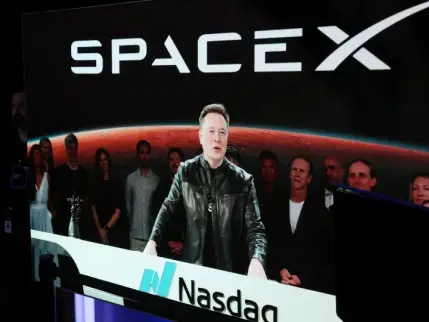 SpaceX hisselerinde üç günlük ralli sonlandı