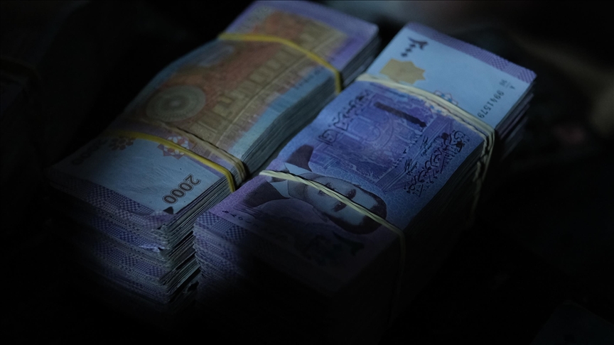 Suriye'de 42 trilyon lira yenileriyle değiştirildi