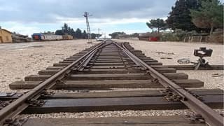 Suriye sınırındaki demir yolu hattı yeniden açıldı