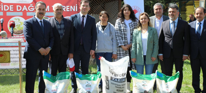TAKE projesi ile 82 bin ton tohum dağıtıldı