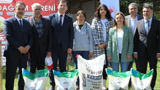 TAKE projesi ile 82 bin ton tohum dağıtıldı