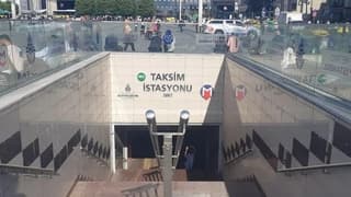 Taksim metrosu ikinci bir duyuruya kadar kapatıldı