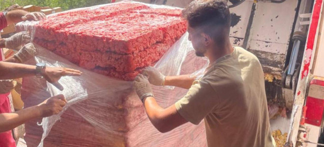 Tarım Bakanlığı duyurdu: 1316 kilogram et ve tavuk imha edildi