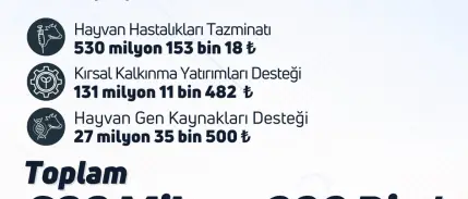 Tarımsal destek ödemeleri bugün üreticilerin hesaplarına geçiyor