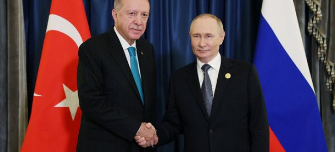 TASS: Erdoğan ve Putin Türkmenistan’da bir araya gelecek