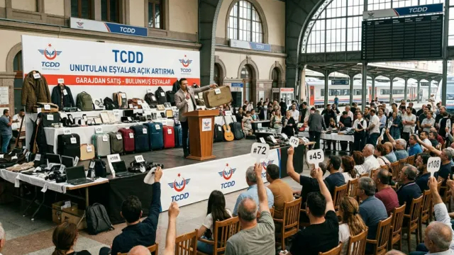 TCDD, trenlerde unutulan eşyaları satışa çıkarıyor