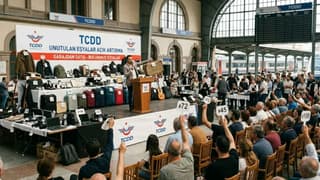 TCDD, trenlerde unutulan eşyaları satışa çıkarıyor
