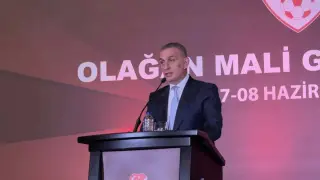 TFF Olağan Mali Genel Kurulu'nda Hacıosmanoğlu ve yönetimi ibra edildi
