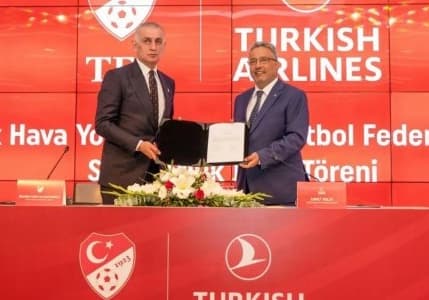 THY ile TFF arasında sponsorluk anlaşması imzalandı
