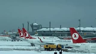 THY olumsuz hava koşulları nedeniyle bazı uçuşlarını iptal etti